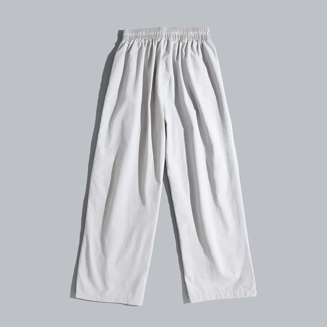 Embroidered Wide-Leg Track Pants D28512926 — view 2