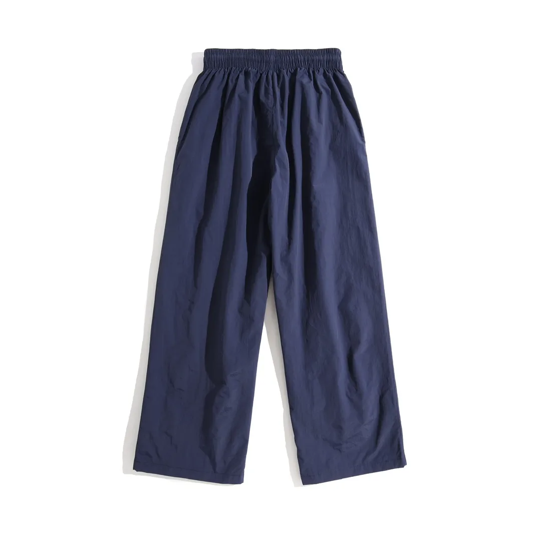 Embroidered Wide-Leg Track Pants D28512930 — view 2