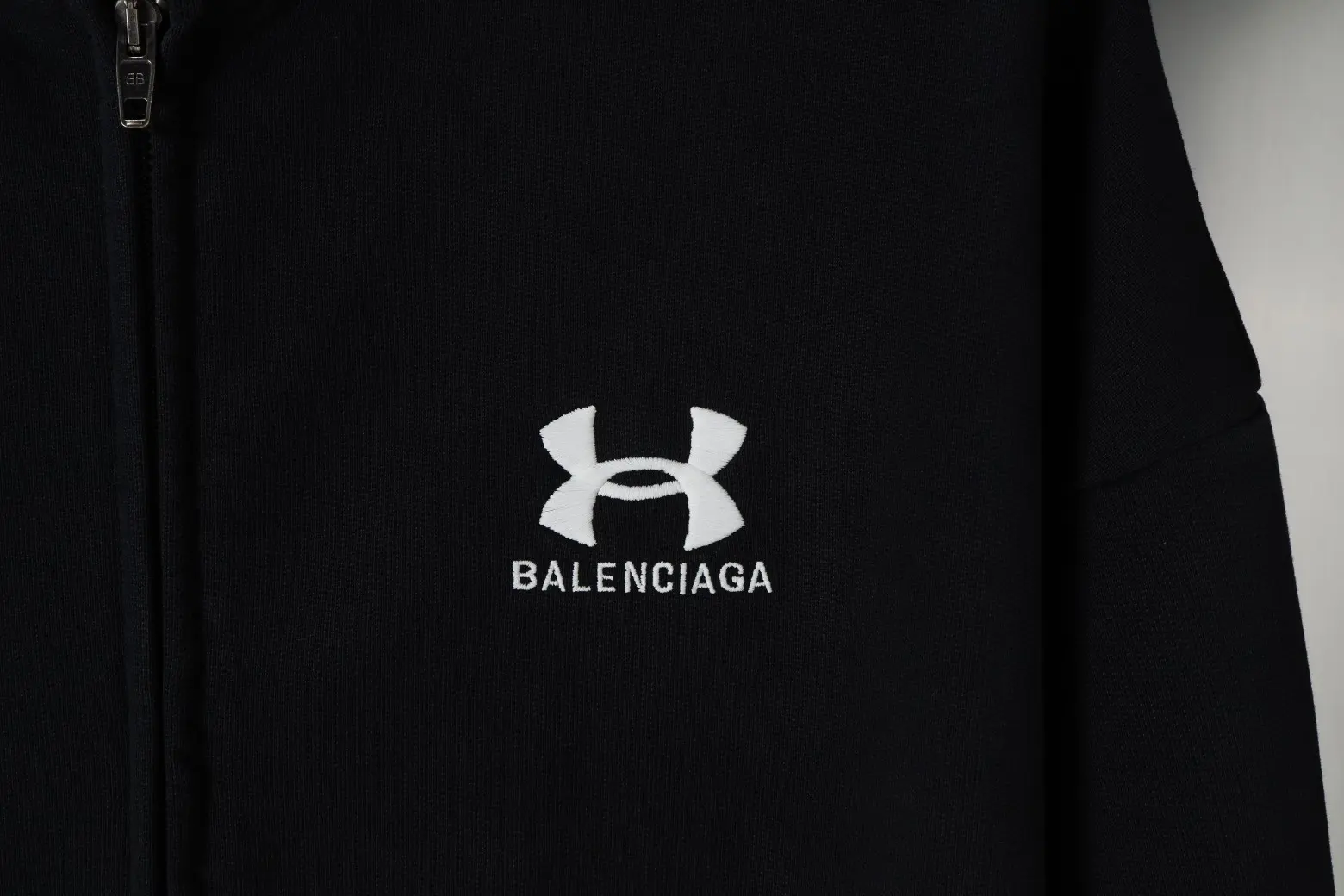 Balenciaga x Under Armour Embroidered Zip-Up Hoodie D23922623 — view 4