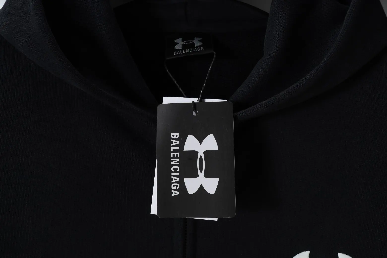 Balenciaga x Under Armour Embroidered Zip-Up Hoodie D23922623 — view 9