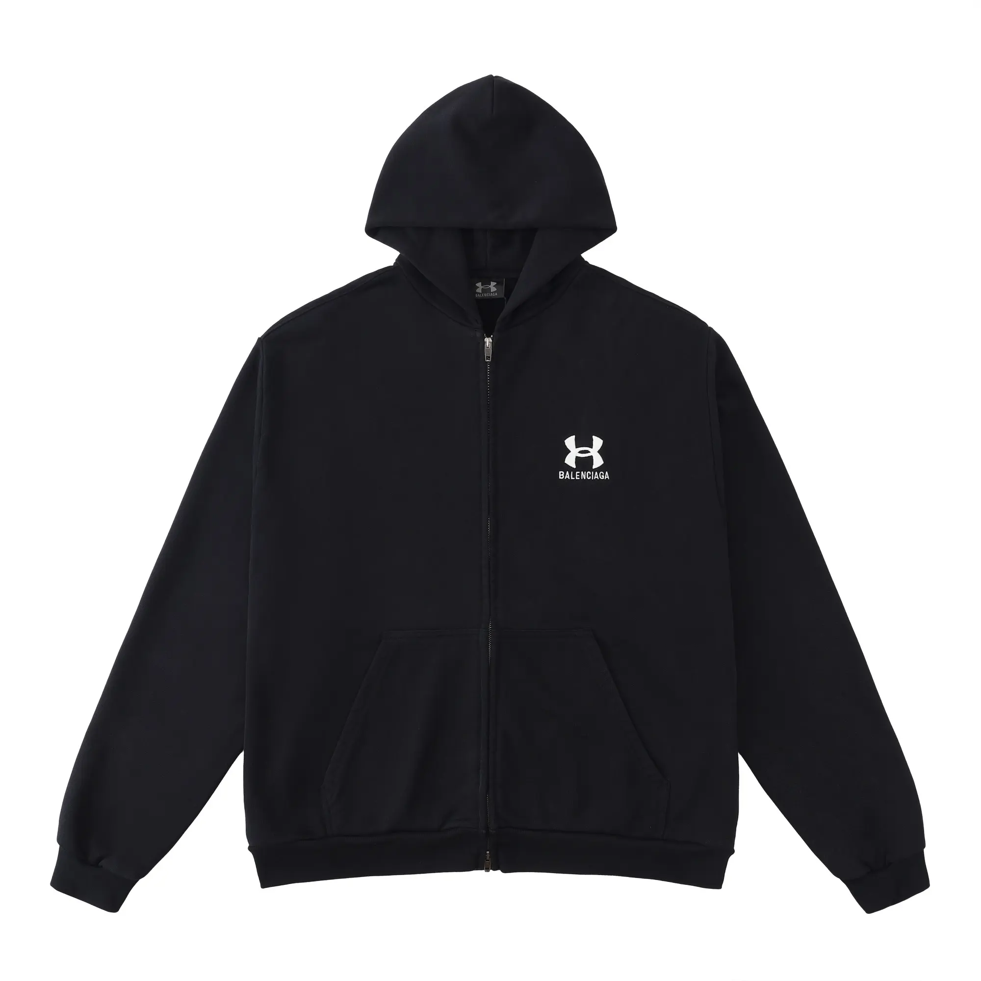 Balenciaga x Under Armour Embroidered Zip-Up Hoodie D23922623 — view 10