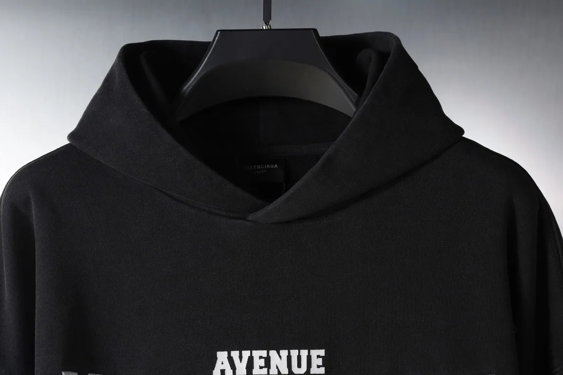 Avenue Montaigne Embroidered Logo Hoodie D26522624 — view 4