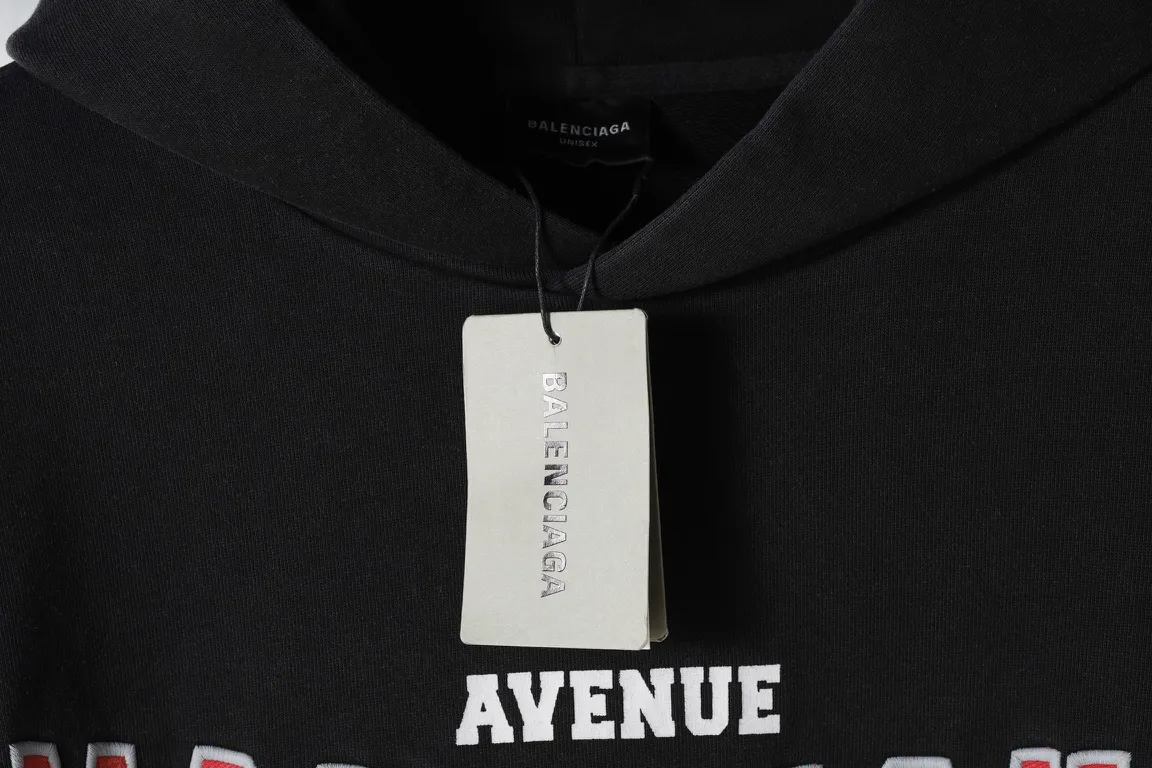 Avenue Montaigne Embroidered Logo Hoodie D26522624 — view 8