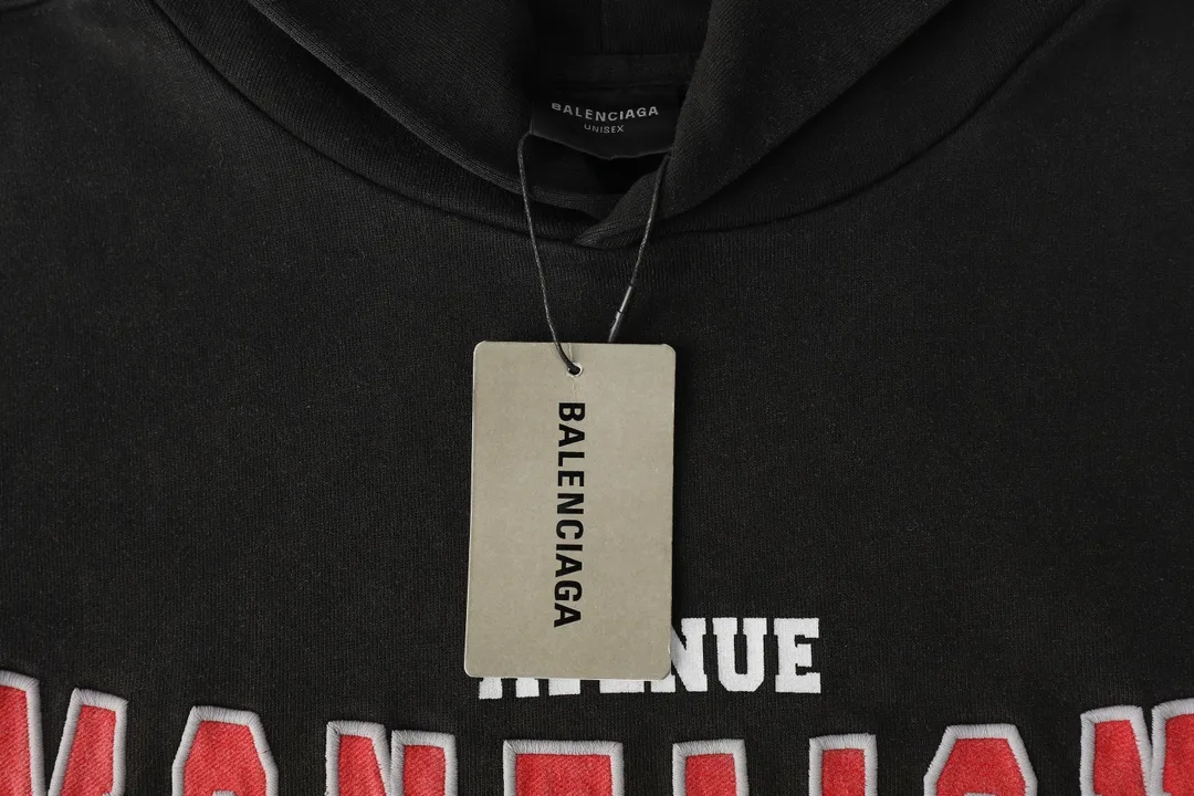 Avenue Montaigne Embroidered Logo Hoodie D26522624 — view 18