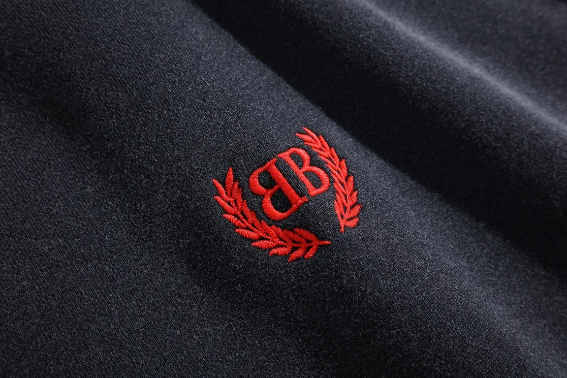 Washed Distressed Logo Embroidery Hoodie D27922584 — view 4
