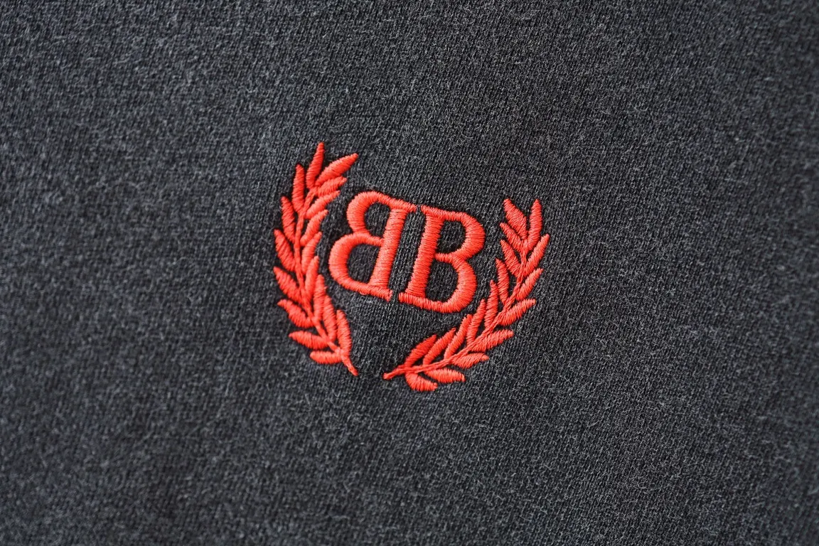Washed Distressed Logo Embroidery Hoodie D27922584 — view 12