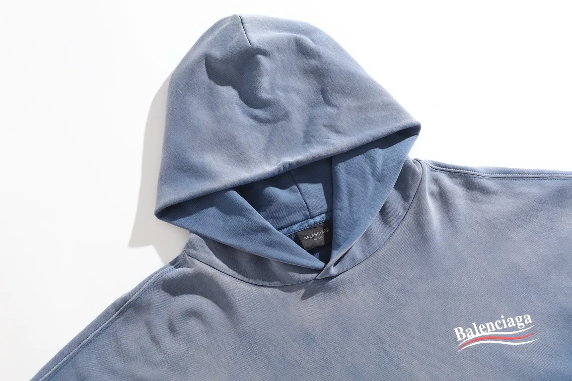 Political Campaign Logo Washed Hoodie D29920101 — view 5