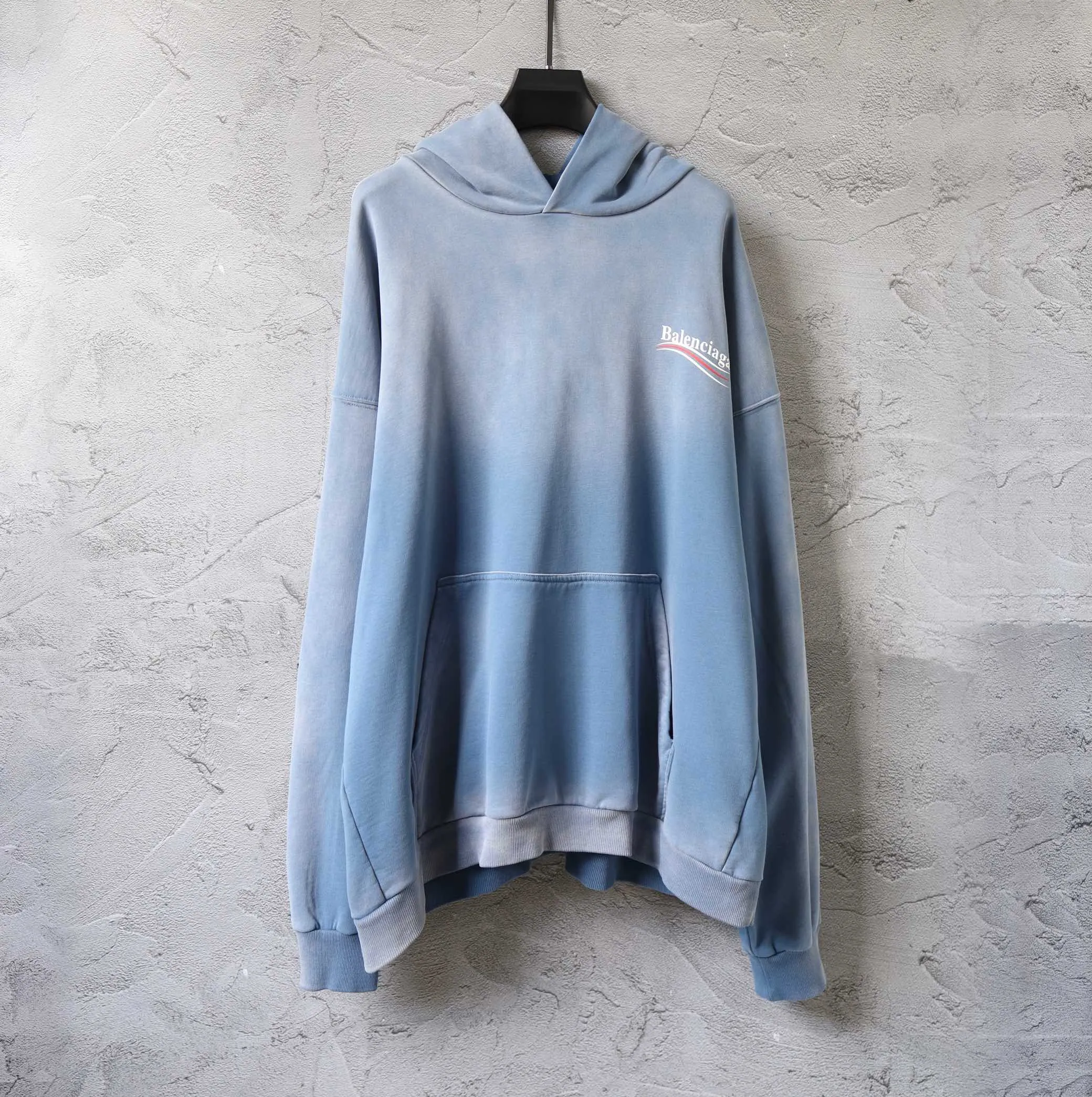 Political Campaign Logo Washed Hoodie D29920101 — view 10