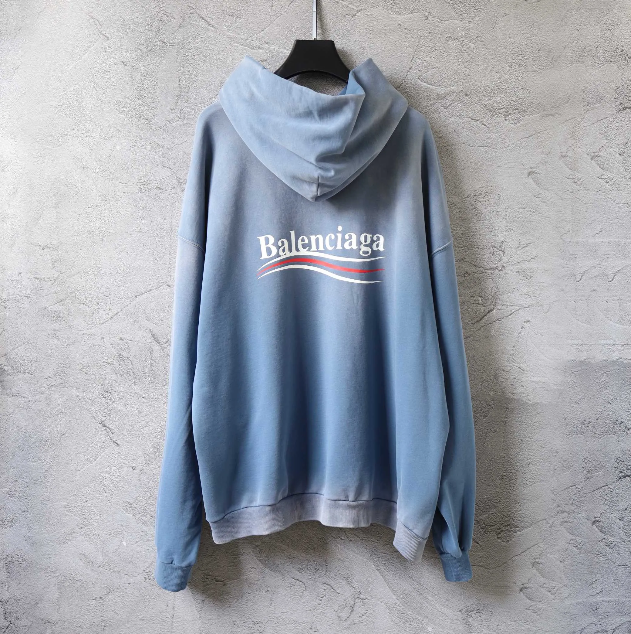 Political Campaign Logo Washed Hoodie D29920101 — view 11