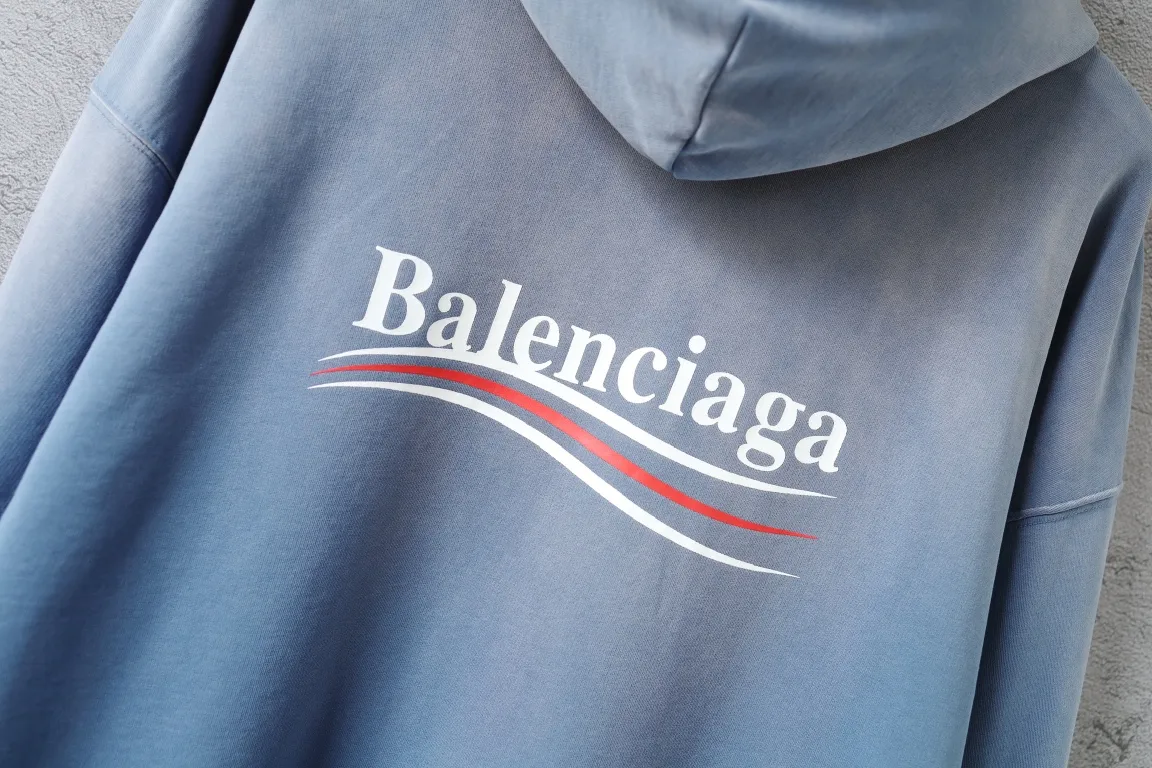 Political Campaign Logo Washed Hoodie D29920101 — view 14