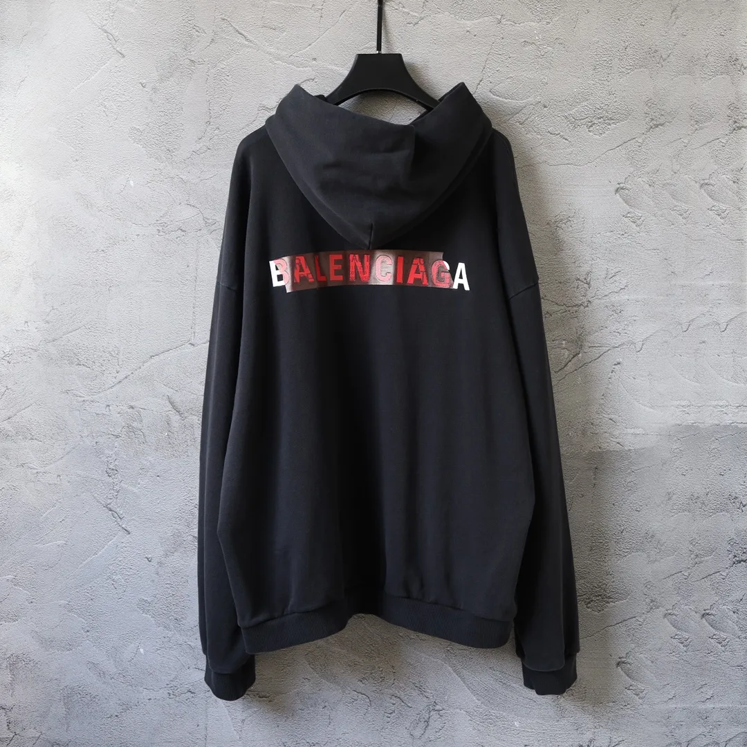 Logo Embroidered Oversized Cotton Hoodie D25922629 — view 2