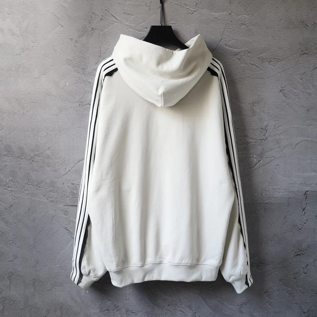 Unity Logo Embroidered Striped Hoodie D29922626 — view 2