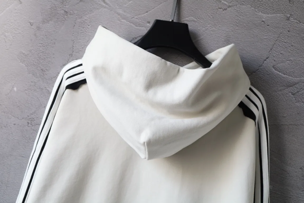 Unity Logo Embroidered Striped Hoodie D29922626 — view 4