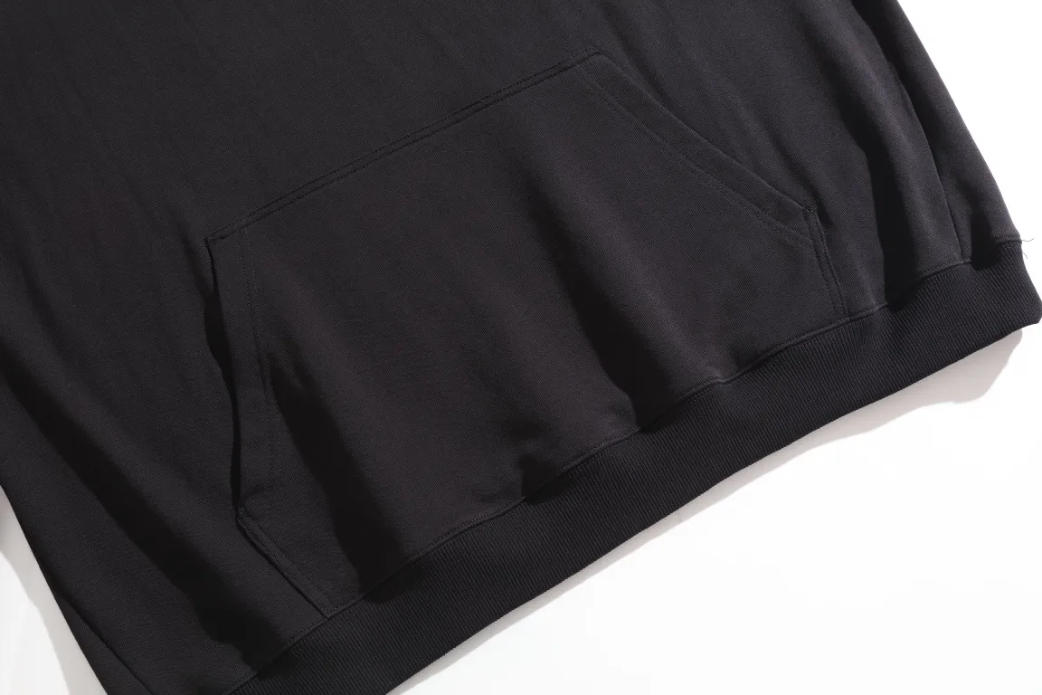 Logo Embroidered Stripe-Sleeve Cotton Hoodie D29922625 — view 16