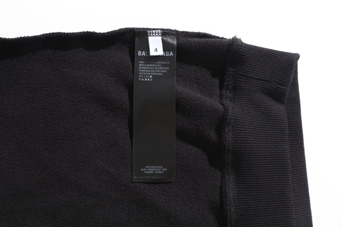 Logo Embroidered Stripe-Sleeve Cotton Hoodie D29922625 — view 18