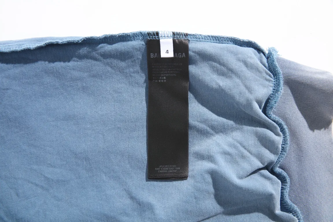 3B Logo Distressed Oversized Hoodie D32920092 — view 8