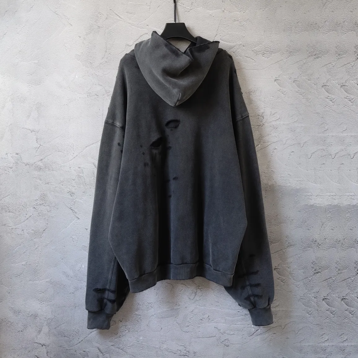 3B Sports Icon Distressed Oversized Hoodie D32920093 — view 11