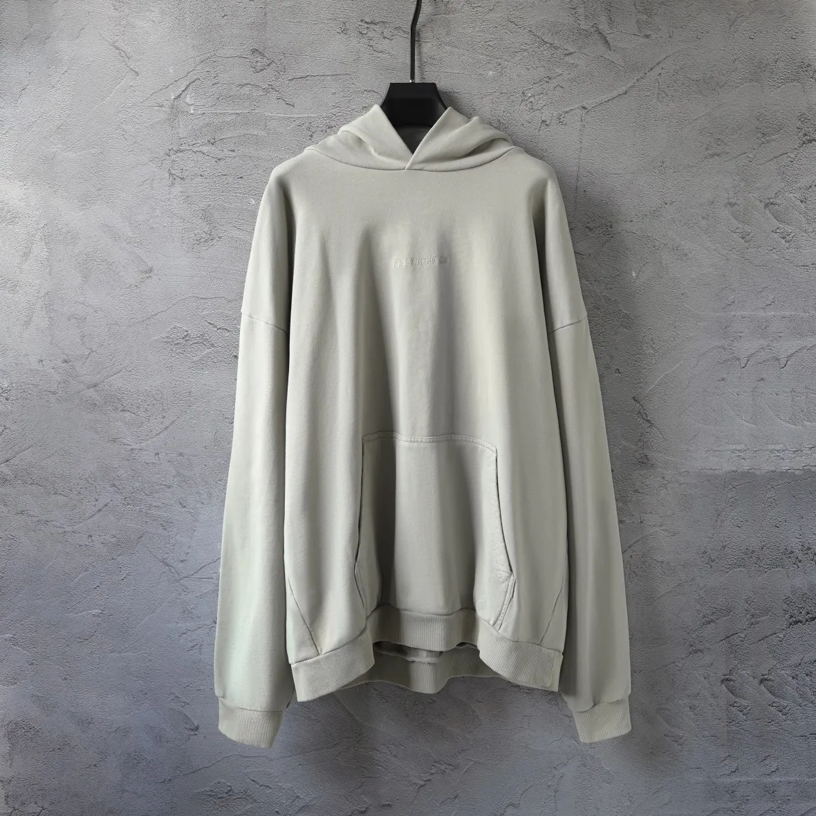 Embroidered Logo Oversized Cotton Hoodie D27922639