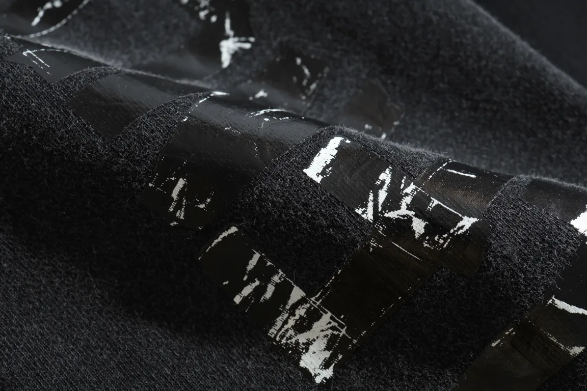Distressed Graphic Print Oversized Hoodie D27920088 — view 15