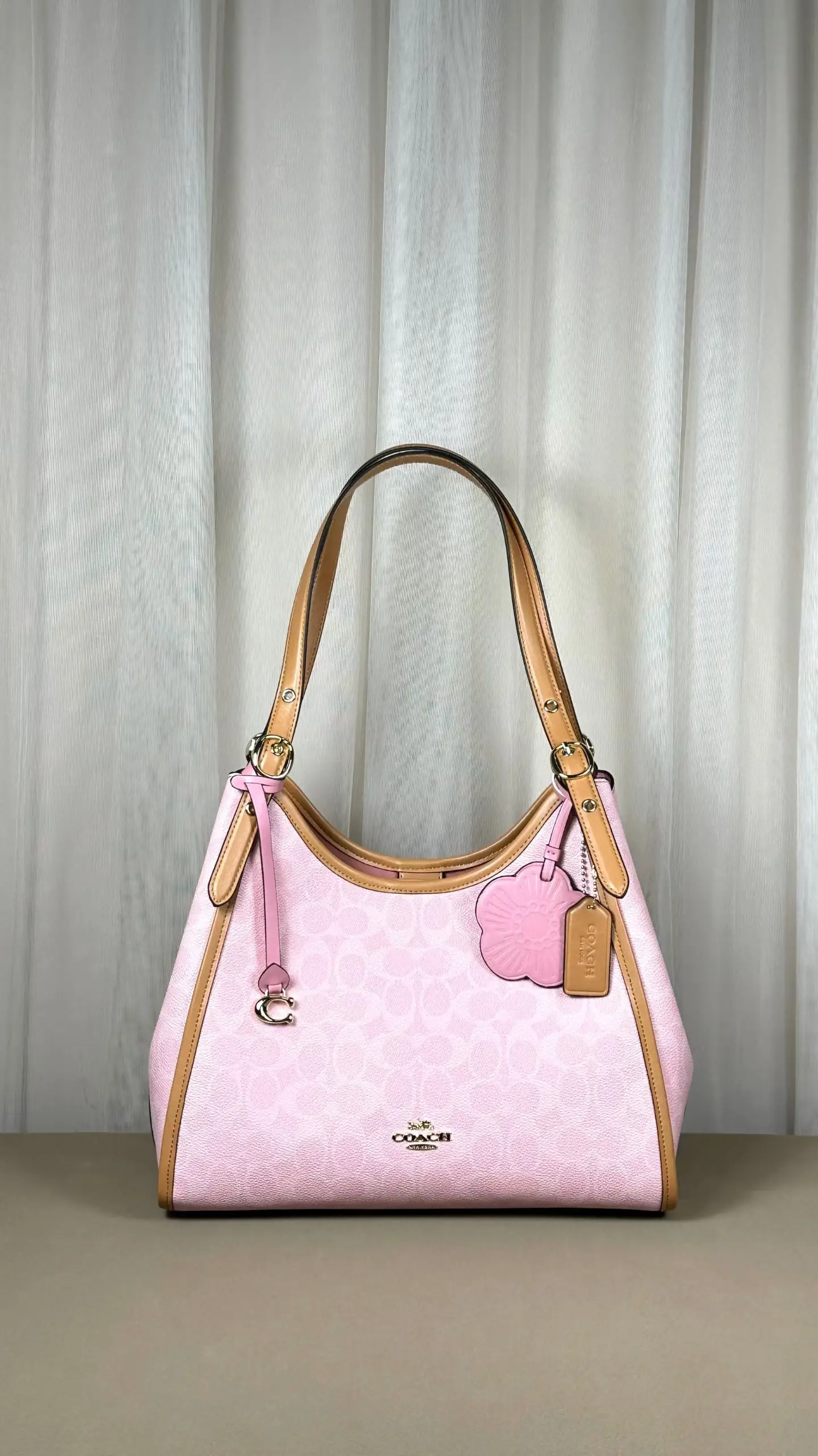 Erin Signature Canvas Shoulder Bag D39018241 — view 2