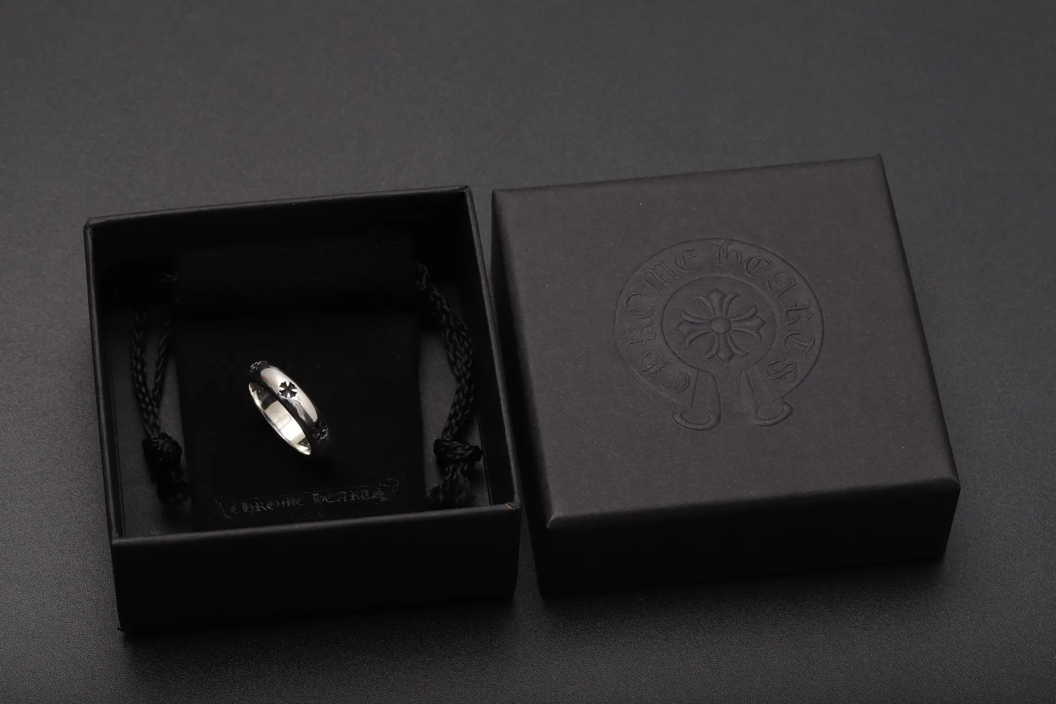 Chrome Hearts Cross Motif Sterling Silver Ring D27518439 — view 2