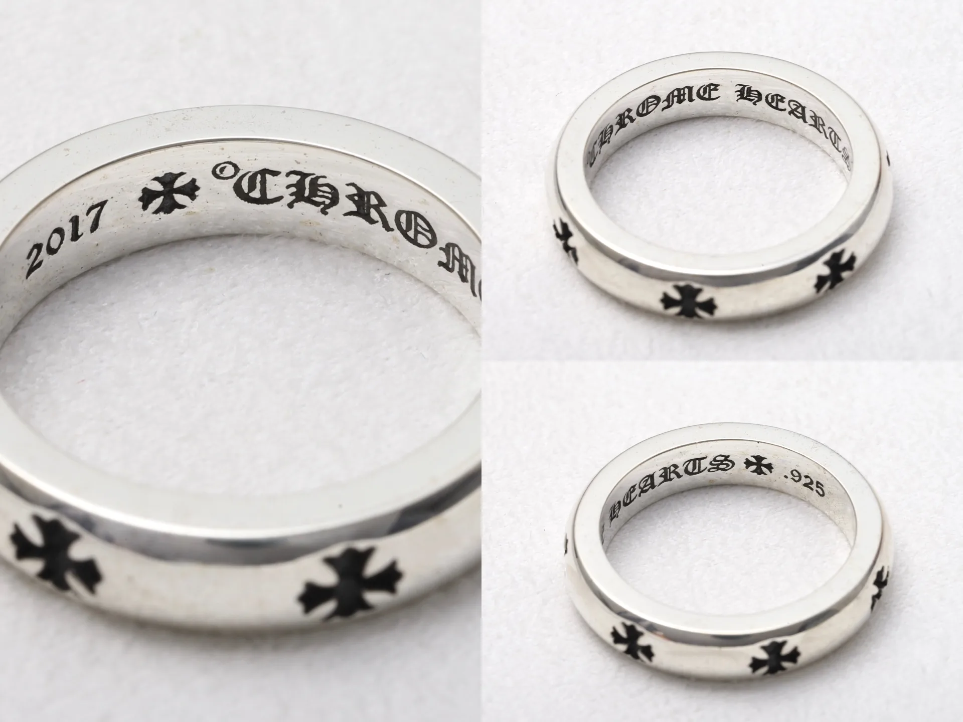 Chrome Hearts Cross Motif Sterling Silver Ring D27518439 — view 6