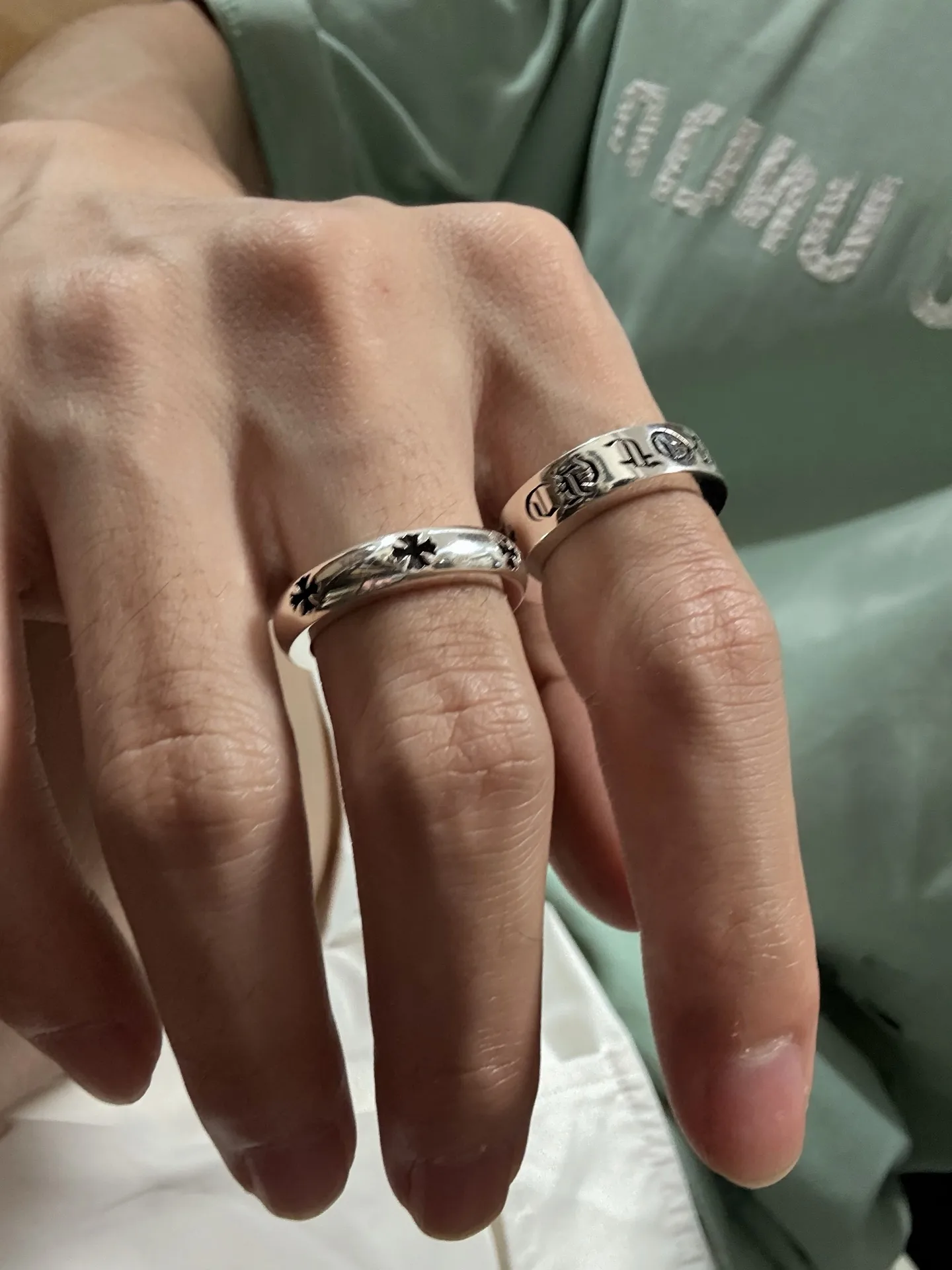 Chrome Hearts Cross Motif Sterling Silver Ring D27518439 — view 9