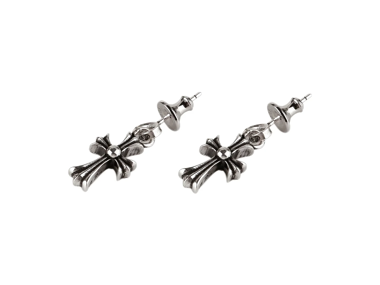 Cross Drop Earrings (Sterling Silver) D22018431