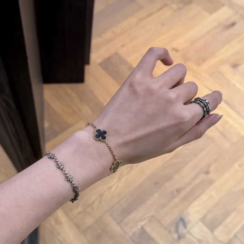 Chrome Hearts Cross Link Bracelet (Sterling Silver) D39018426 — view 7