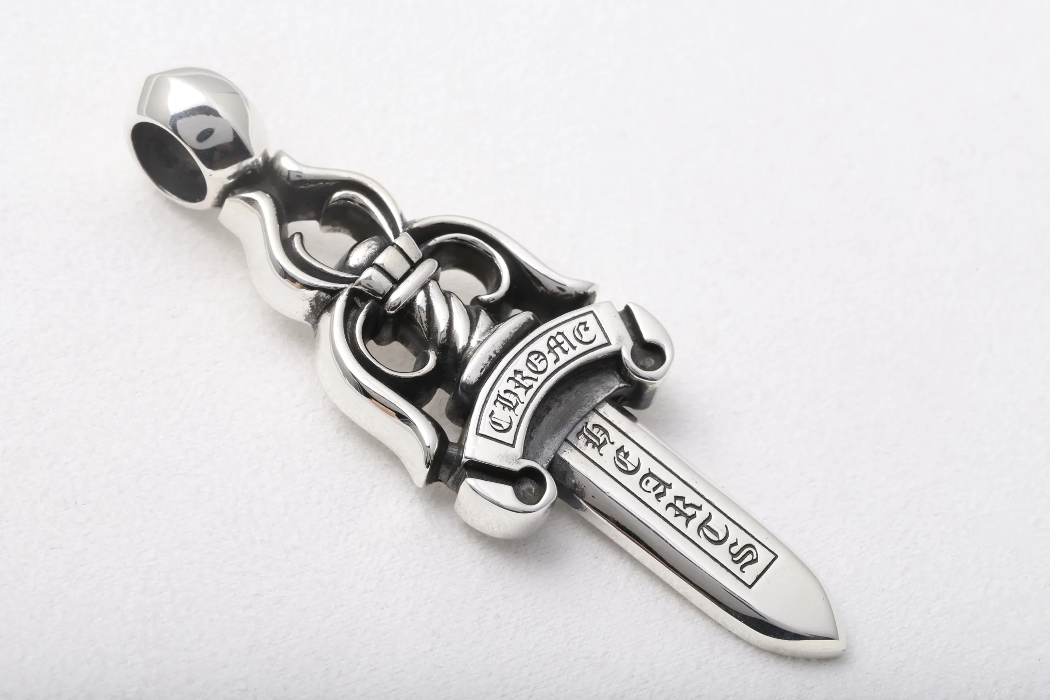 Dagger Pendant Necklace (Sterling Silver) D198518447 — view 7