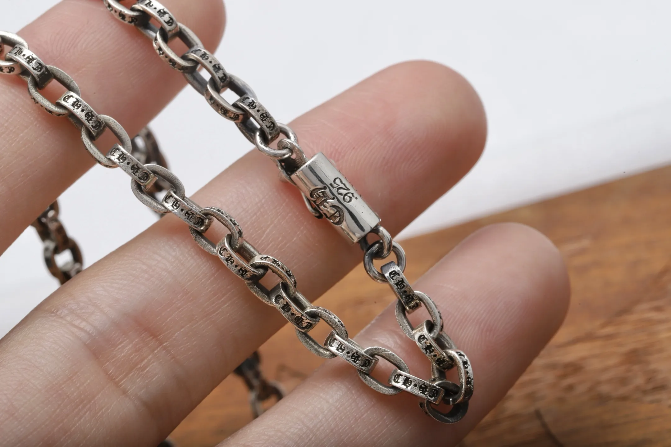 Chrome Hearts Cross Pendant Necklace (Sterling Silver) D208016539 — view 6