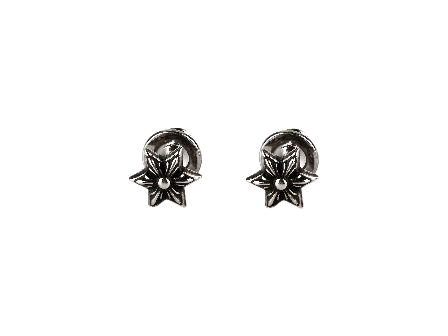 Hexagram Stud Earrings (Sterling Silver) D14018436