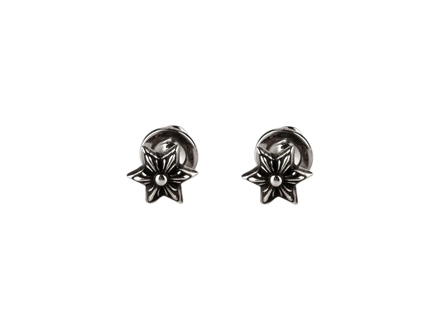 Hexagram Stud Earrings (Sterling Silver) D14018436