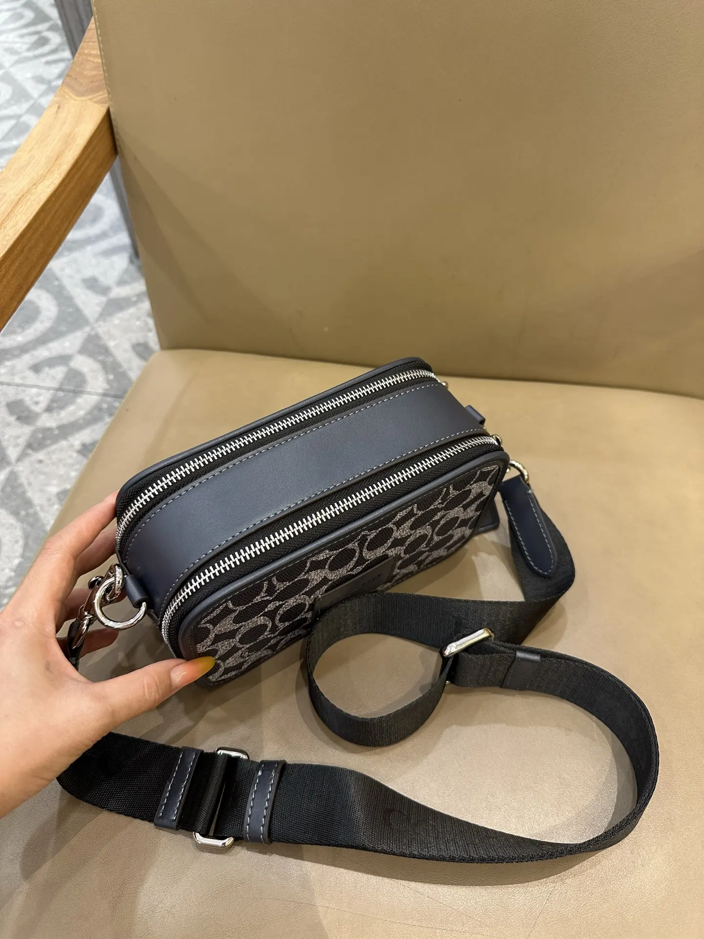Coach Wyatt Signature Canvas Camera Bag D38018363 — view 4