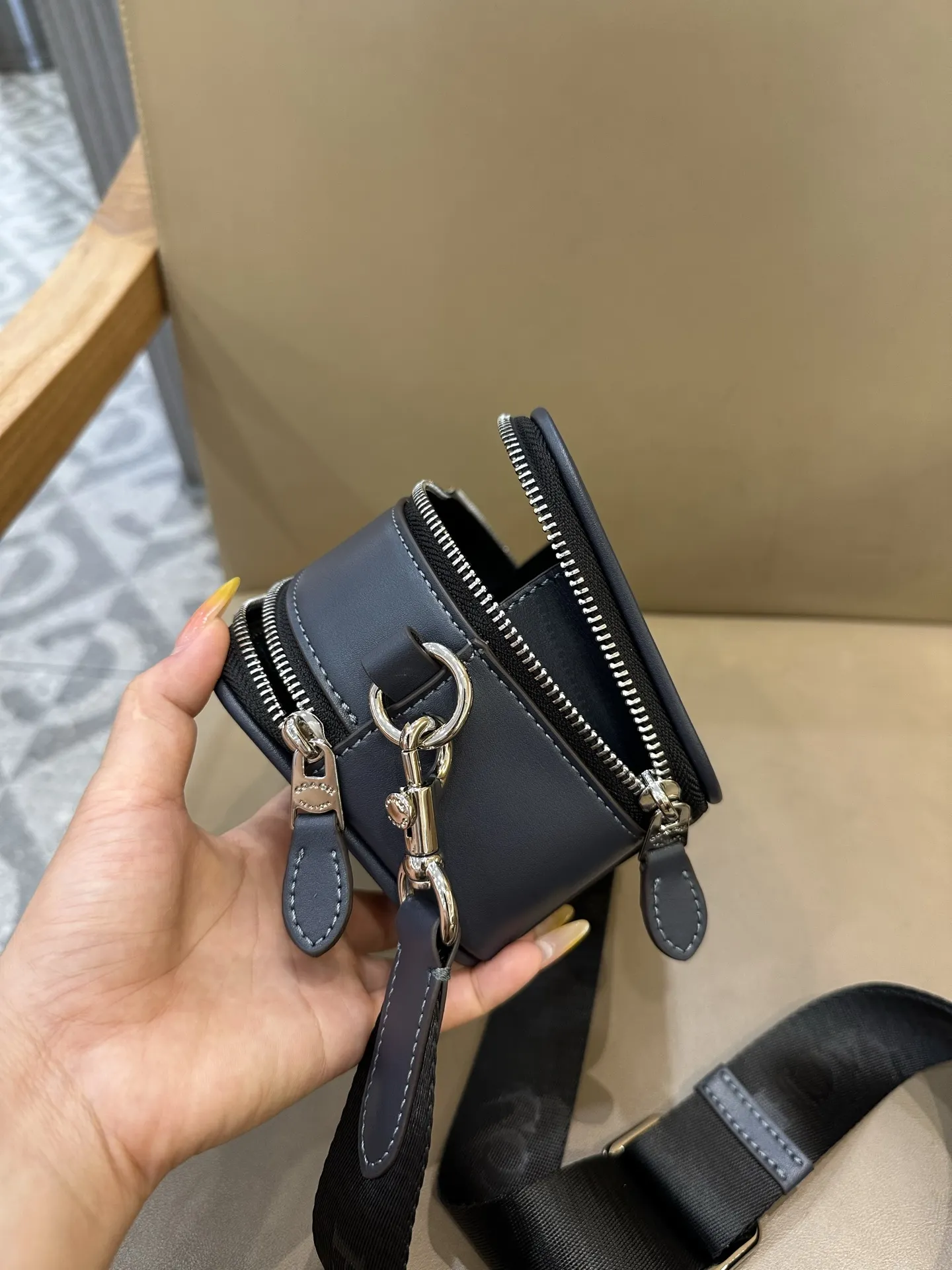 Coach Wyatt Signature Canvas Camera Bag D38018363 — view 7