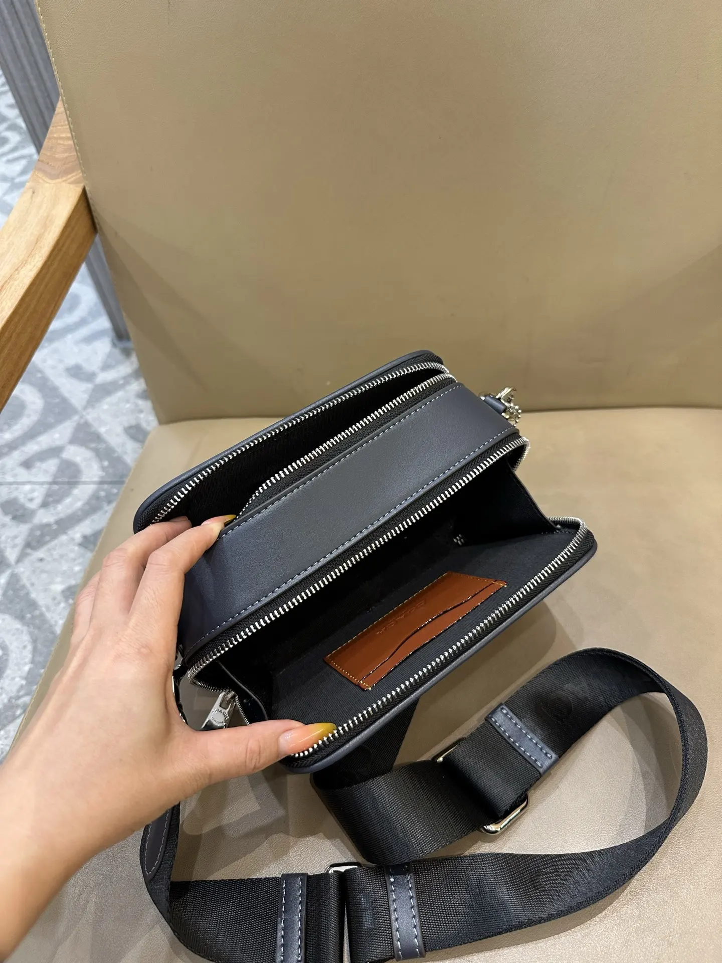 Coach Wyatt Signature Canvas Camera Bag D38018363 — view 8