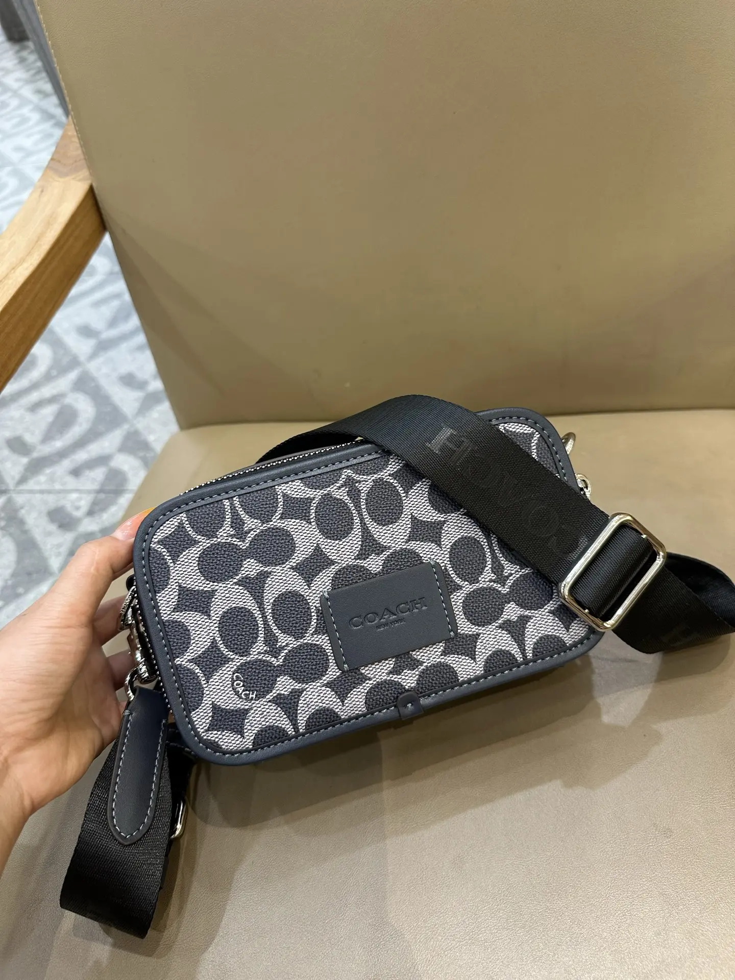 Coach Wyatt Signature Canvas Camera Bag D38018363 — view 9