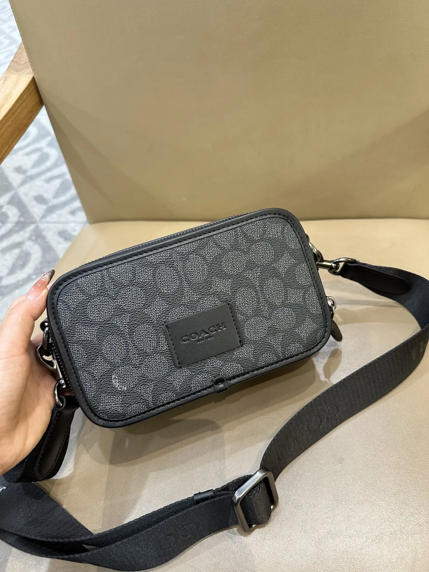 Coach Wyatt Signature Canvas Camera Bag D38018363 — view 11