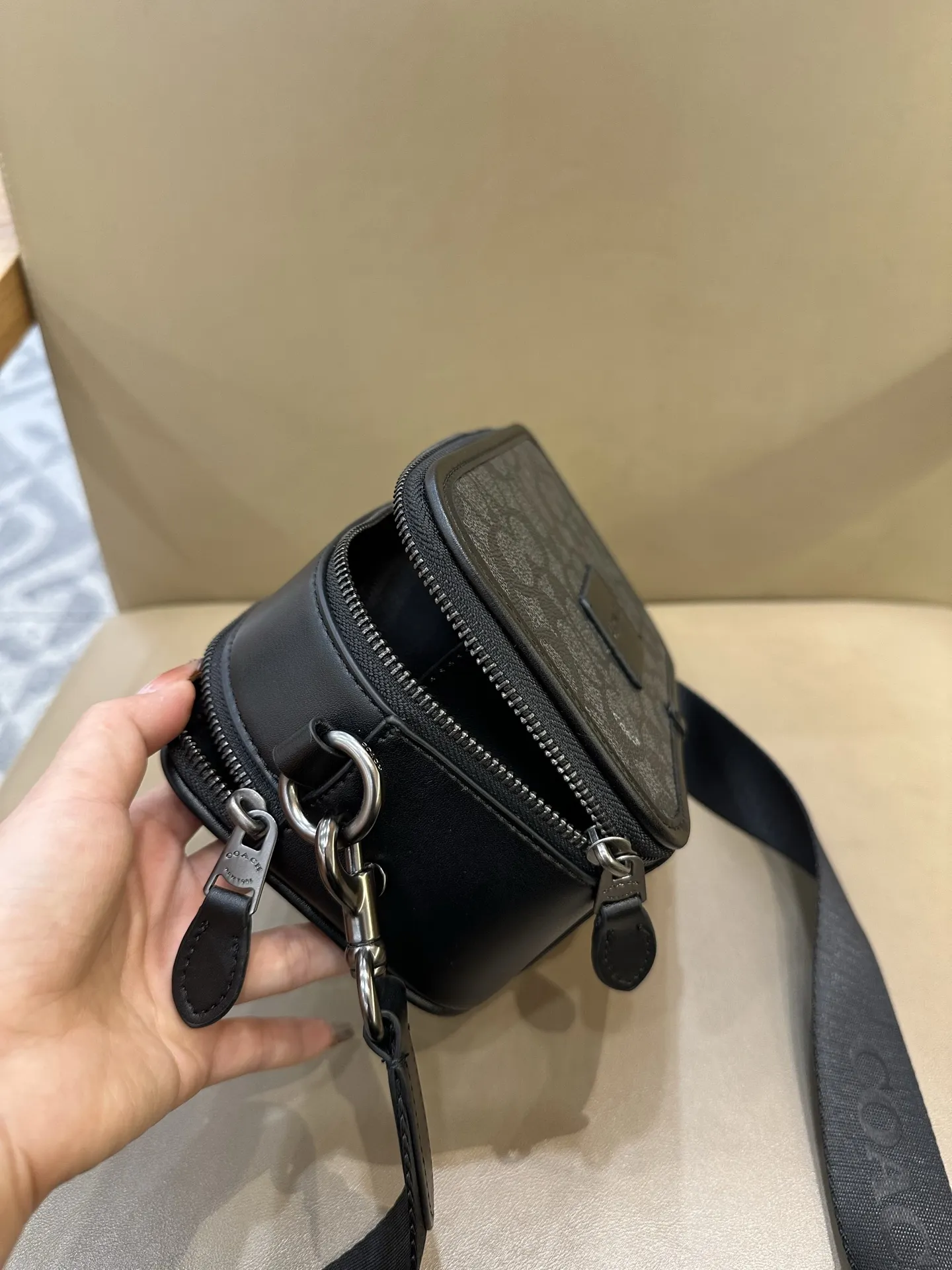 Coach Wyatt Signature Canvas Camera Bag D38018363 — view 15