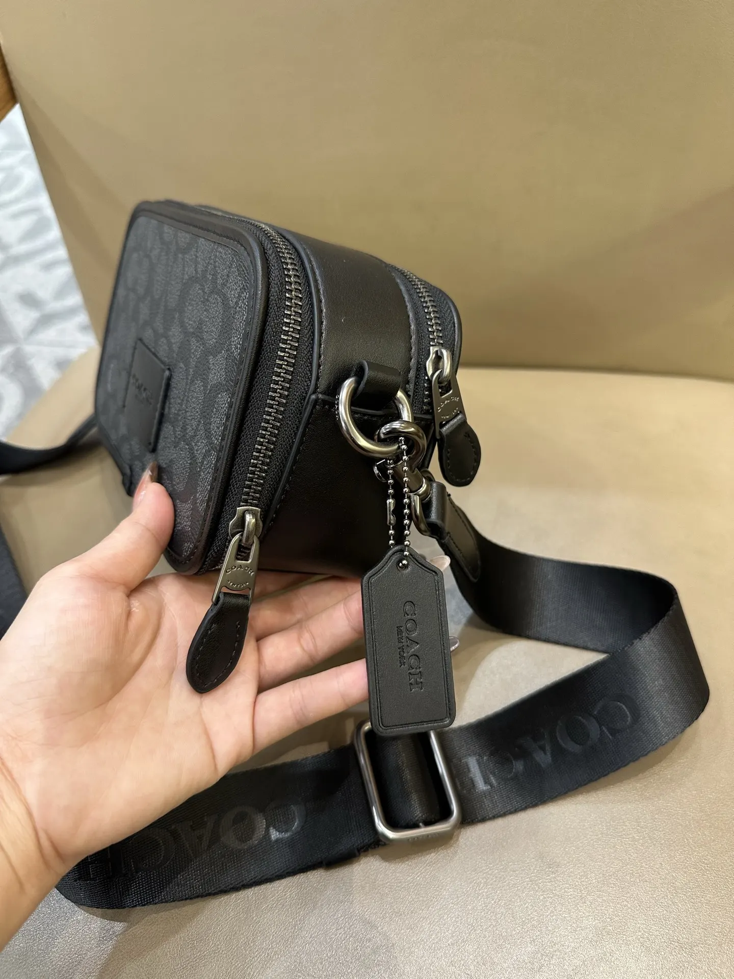 Coach Wyatt Signature Canvas Camera Bag D38018363 — view 16
