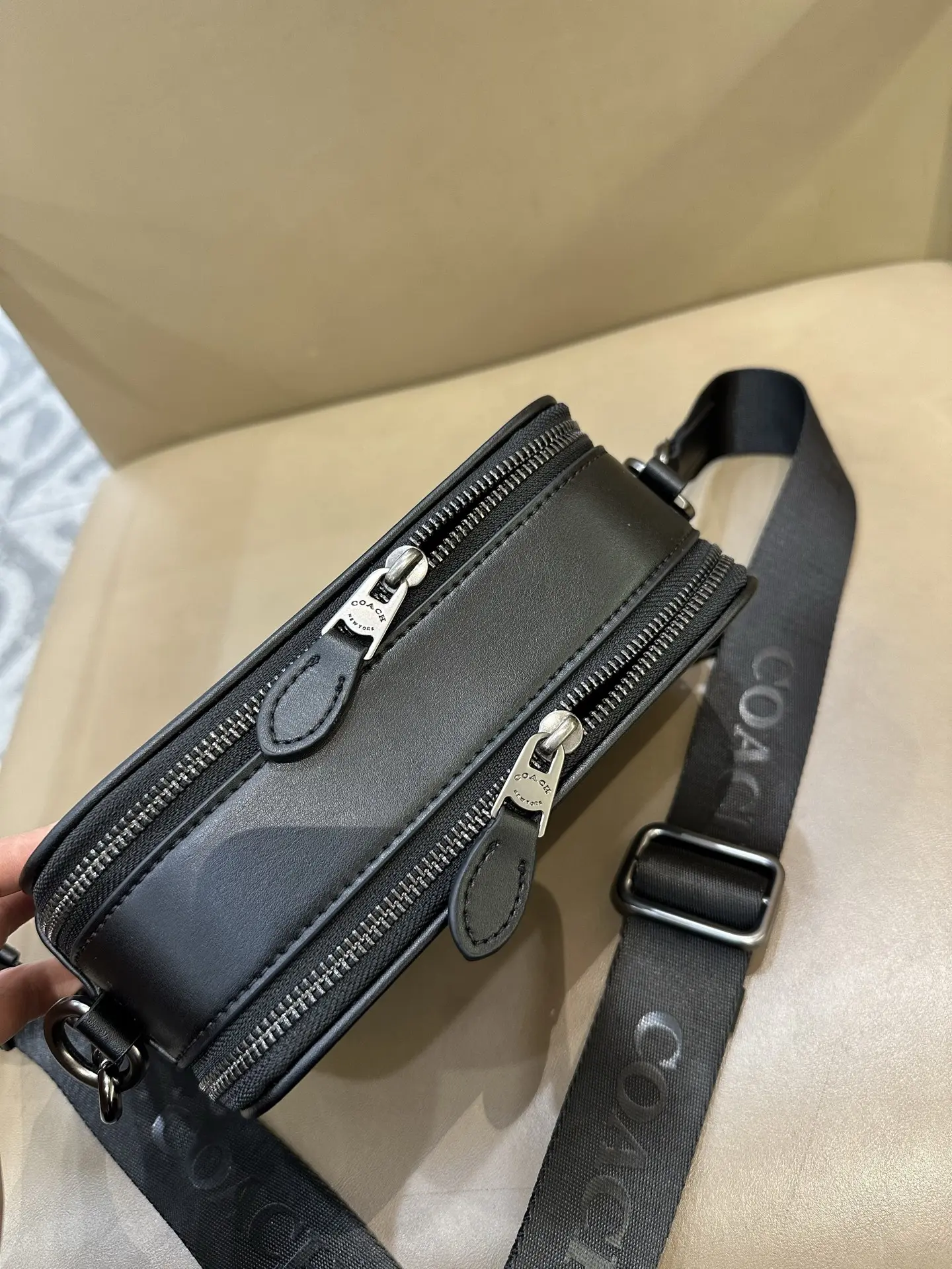 Coach Wyatt Signature Canvas Camera Bag D38018363 — view 17