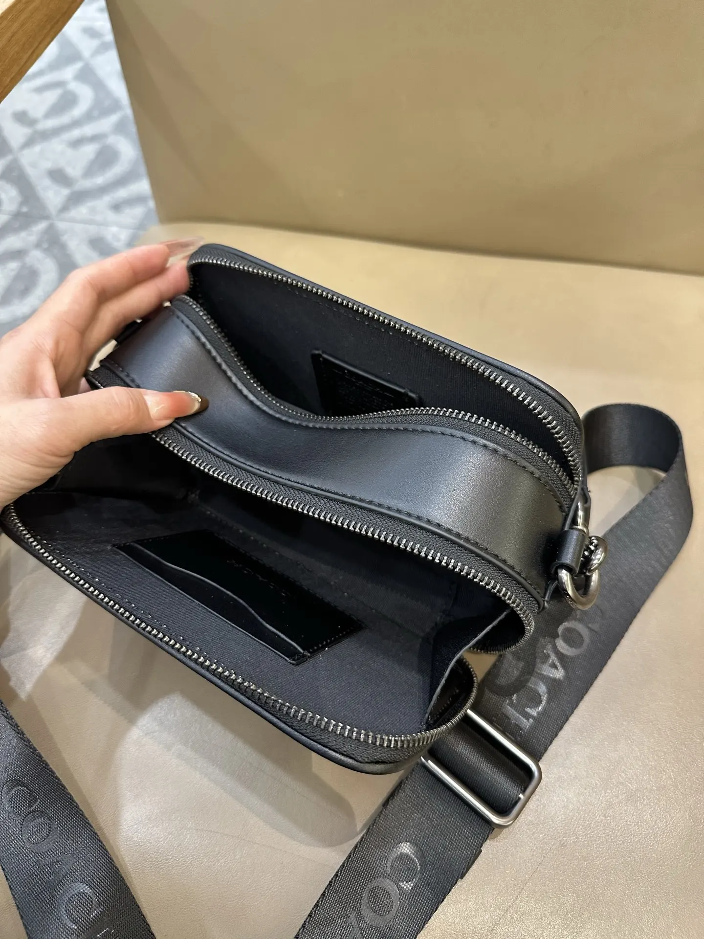 Coach Wyatt Signature Canvas Camera Bag D38018363 — view 18