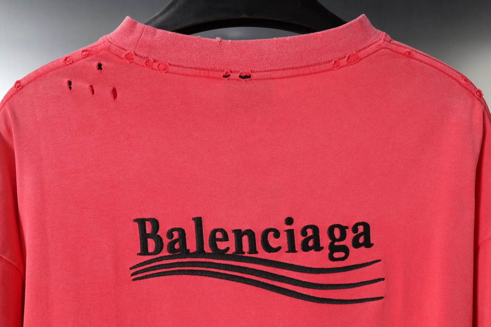 Political Campaign Logo Distressed T-Shirt D18920115 — view 21