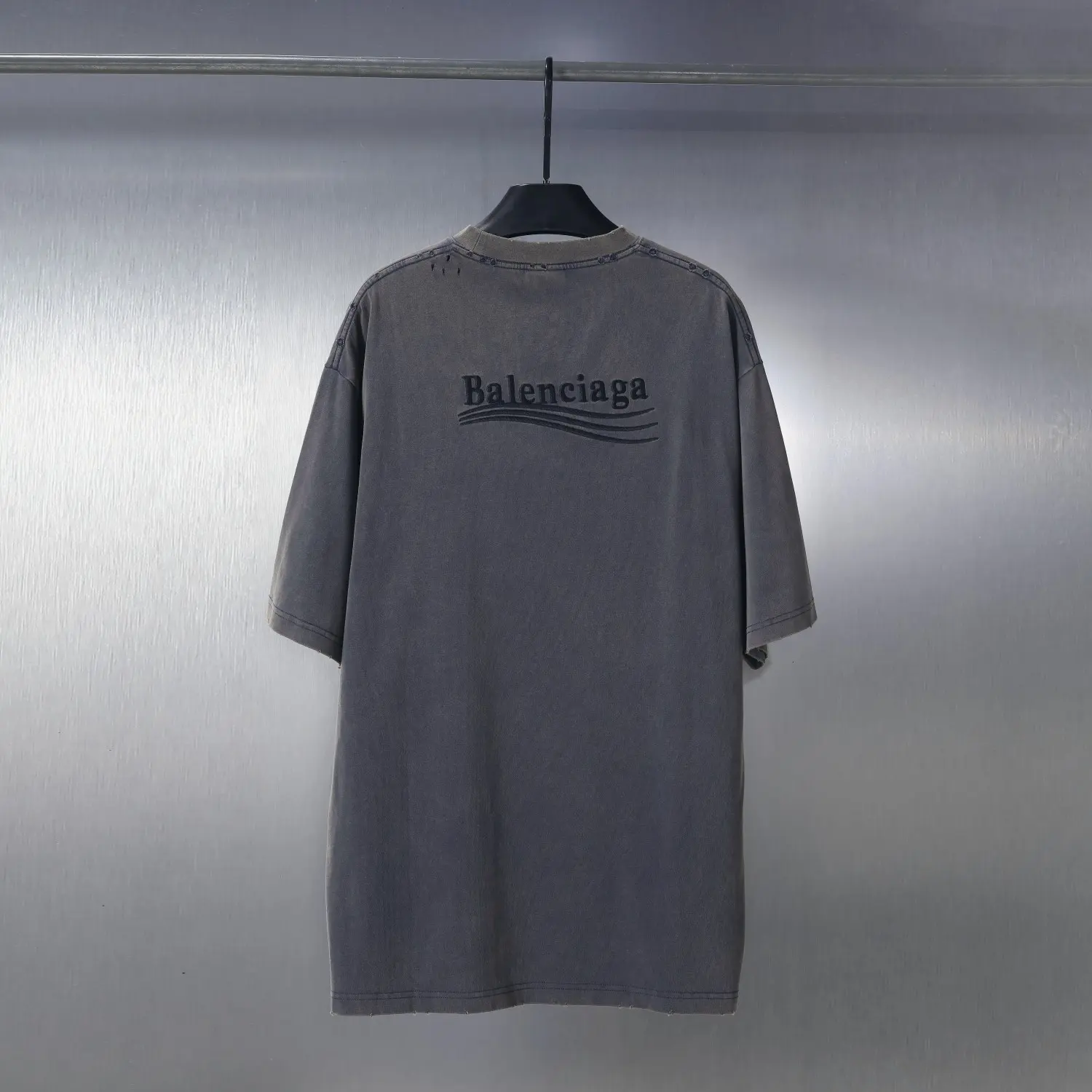 Political Campaign Logo Distressed T-Shirt D18920115 — view 38