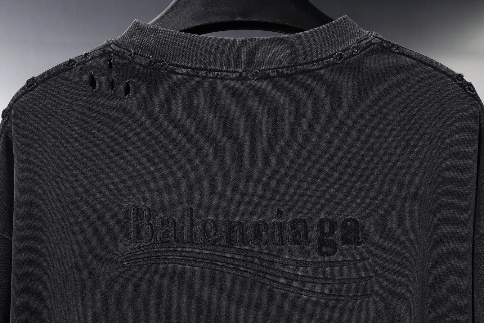 Political Campaign Logo Distressed T-Shirt D18920115 — view 78