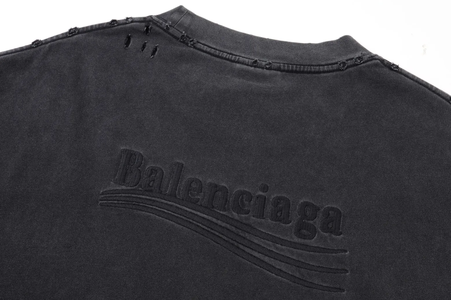 Political Campaign Logo Distressed T-Shirt D18920115 — view 84