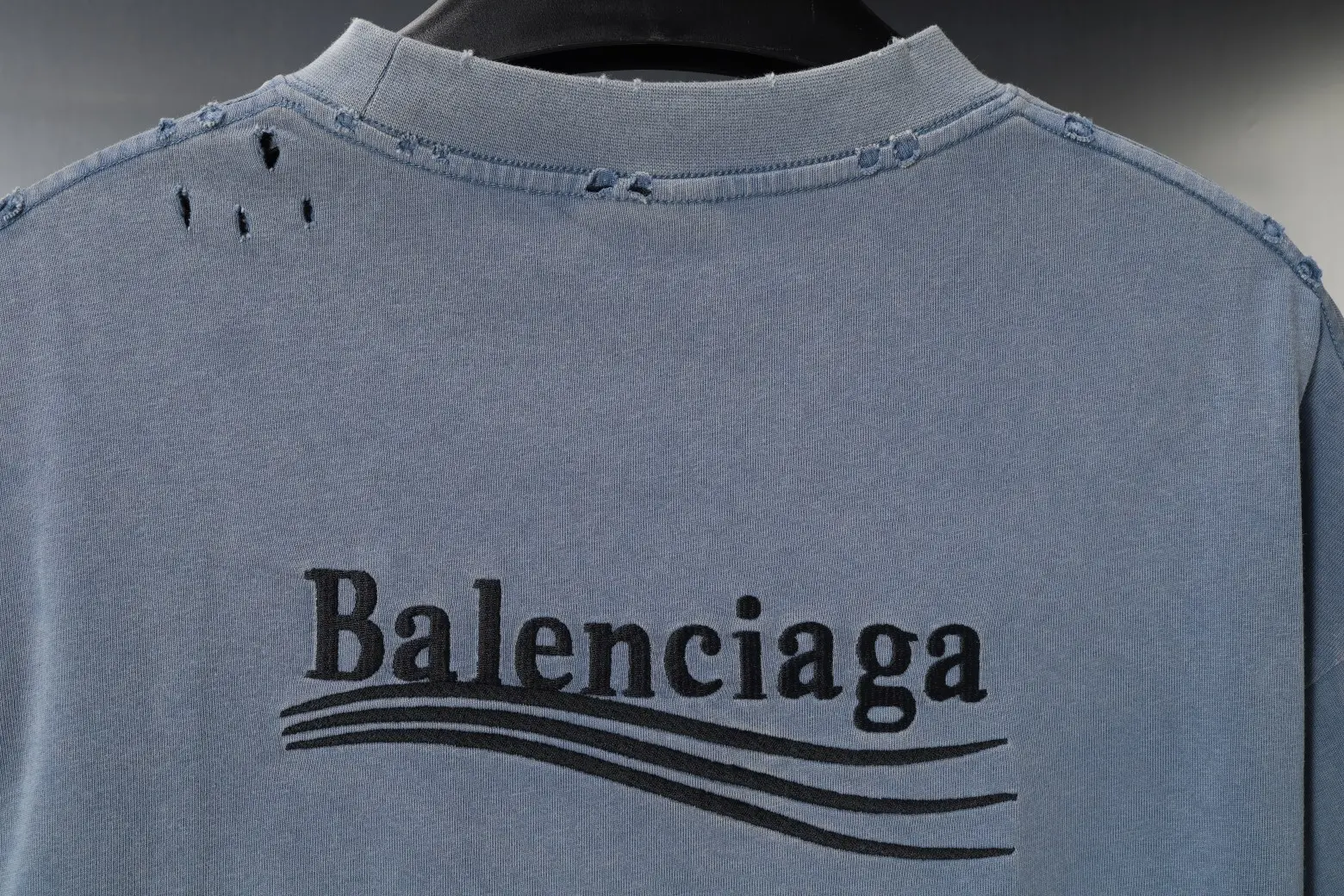 Political Campaign Logo Distressed T-Shirt D18920115 — view 93