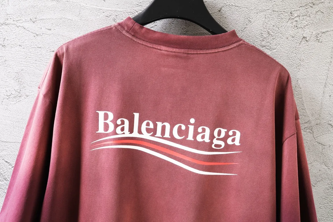 Political Campaign Logo Faded Cotton T-Shirt D17920114 — view 3