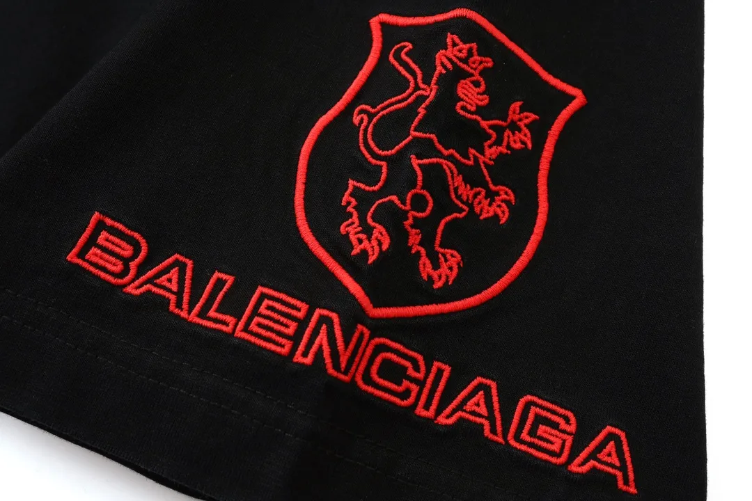 Embroidered Crest Logo Oversized T-Shirt D16920103 — view 13