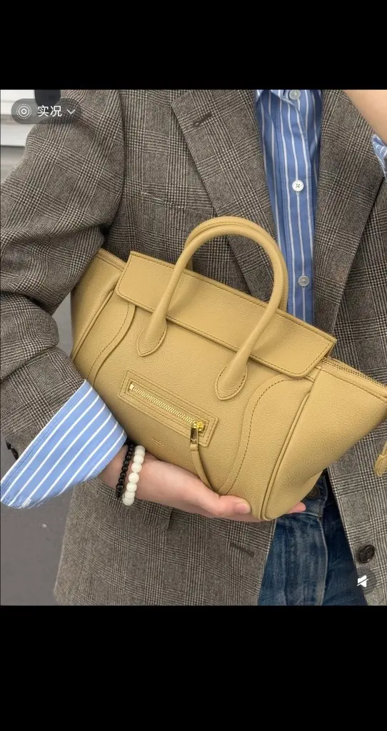 Celine Trapeze Small Top-Handle Bag D57018537 — view 8